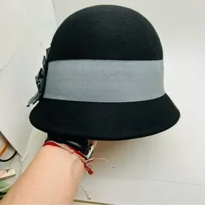 Giovannio New York | Accessories | Nwot Dy Black Formal Hat 